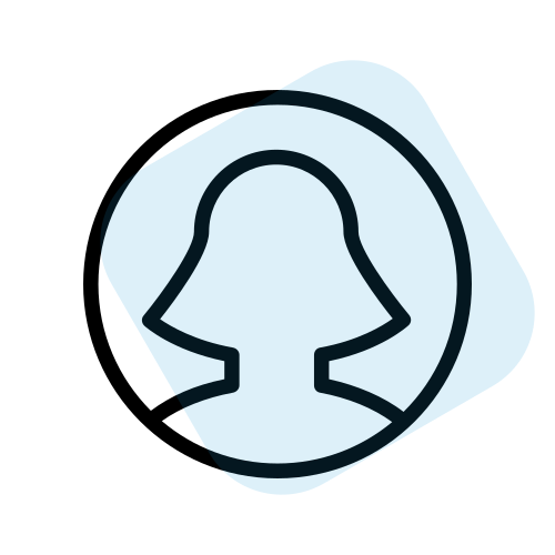 avatar specjalista ikona kobieta